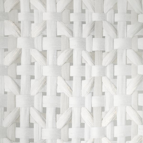 Galerie Wallcoverings Pepper Octagonal Honeycomb Galerie Wallcoverings  Silver Grey   - GH65338-23