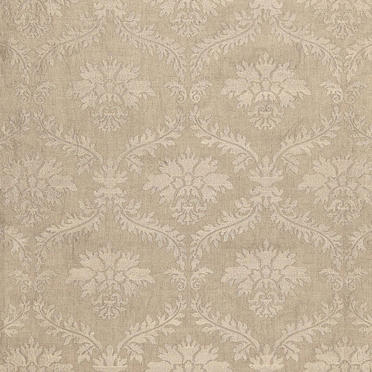SCHUMACHER  AU NATUREL Valbonne Linen Embroidery EMBROIDERIES EMBROIDERIES GREIGE   - 65340