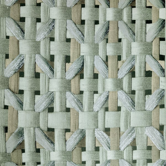 Galerie Wallcoverings Pepper Octagonal Honeycomb Galerie Wallcoverings  Green   - GH65341-23