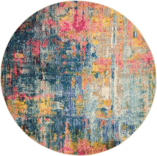 Nourison Rugs Nourison Home   Modern & Contemporary 5' X Round    - 099446482730