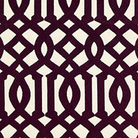 SCHUMACHER  CHROMA IMPERIAL TRELLIS VELVET   Byzantine   - 65592