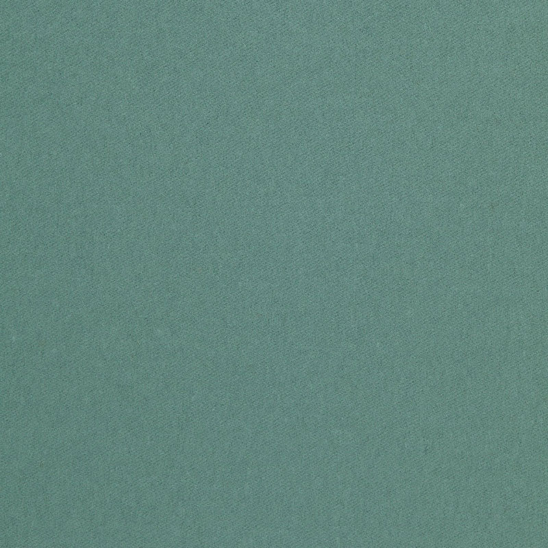 Teal textured fabric swatch with fine weave and matte finish; suitable for garments or upholstery.