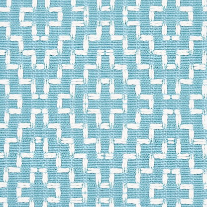 SCHUMACHER  ESSENTIALS: SMALL SCALE UPHOLSTERY FABRICS SOHO WEAVE PATTERN WOVENS PATTERN WOVENS CAPRI   - 65621