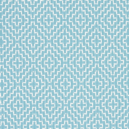 SCHUMACHER  ESSENTIALS: SMALL SCALE UPHOLSTERY FABRICS SOHO WEAVE PATTERN WOVENS PATTERN WOVENS CAPRI   - 65621
