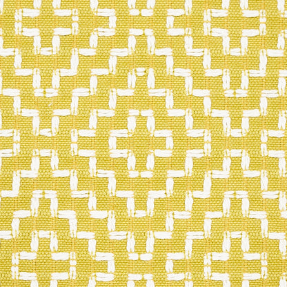 SCHUMACHER  ESSENTIALS: SMALL-SCALE UPHOLSTERY SOHO WEAVE PATTERN WOVENS PATTERN WOVENS CITRON   - 65622