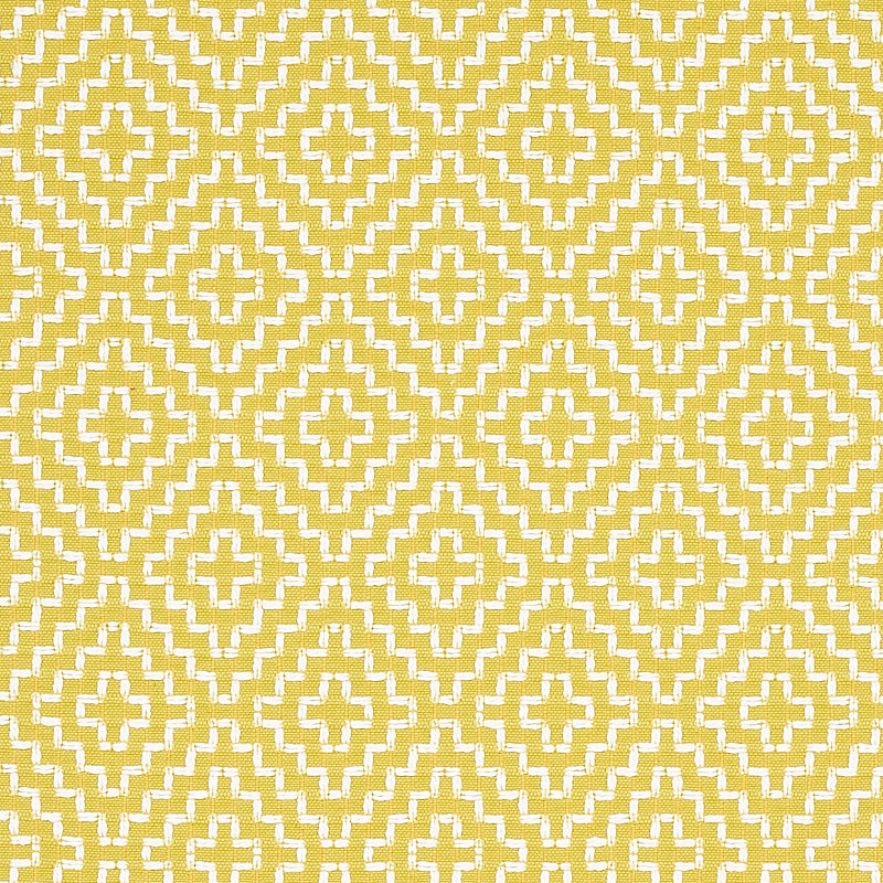 SCHUMACHER  ESSENTIALS: SMALL-SCALE UPHOLSTERY SOHO WEAVE PATTERN WOVENS PATTERN WOVENS CITRON   - 65622