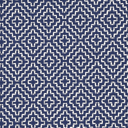 SCHUMACHER  ESSENTIALS: SMALL SCALE UPHOLSTERY FABRICS SOHO WEAVE HIGH PERFORMANCE,PRINTS,INDOOR/OUTDOOR HIGH PERFORMANCE,PRINTS,INDOOR/OUTDOOR NAVY   - 65627