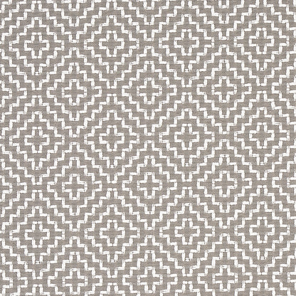 SCHUMACHER  ESSENTIALS: SMALL SCALE UPHOLSTERY FABRICS SOHO WEAVE PATTERN WOVENS PATTERN WOVENS GREY   - 65628