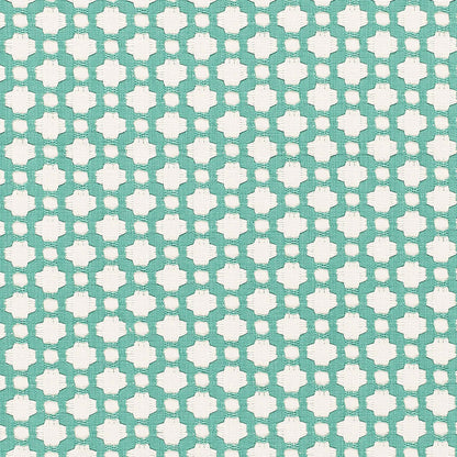 SCHUMACHER FABRIC  ESSENTIALS: SMALL-SCALE UPHOLSTERY I BETWIXT   POOL/NATURAL   - 65687