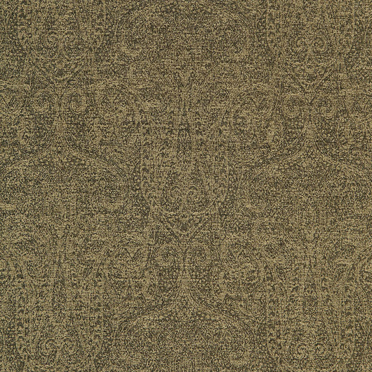 SCHUMACHER  CHROMA ASTOR CHENILLE PAISLEY CHENILLE CHENILLE EBONY   - 65712