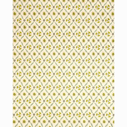 SCHUMACHER  CHROMA Claremont Embroidery EMBROIDERIES EMBROIDERIES CHARTREUSE   - 65741