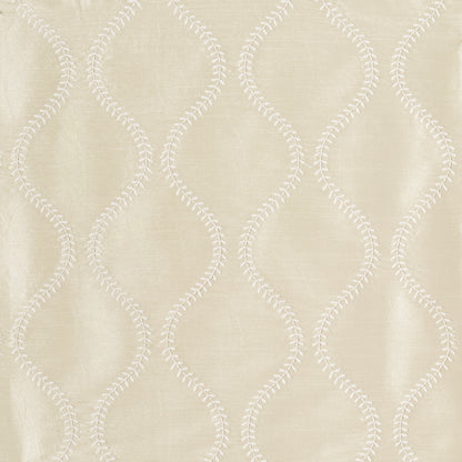 SCHUMACHER  CHROMA AGADIR EMBROIDERY EMBROIDERIES,SILKS & SATIN EMBROIDERIES,SILKS & SATIN CHAMPAGNE   - 65752
