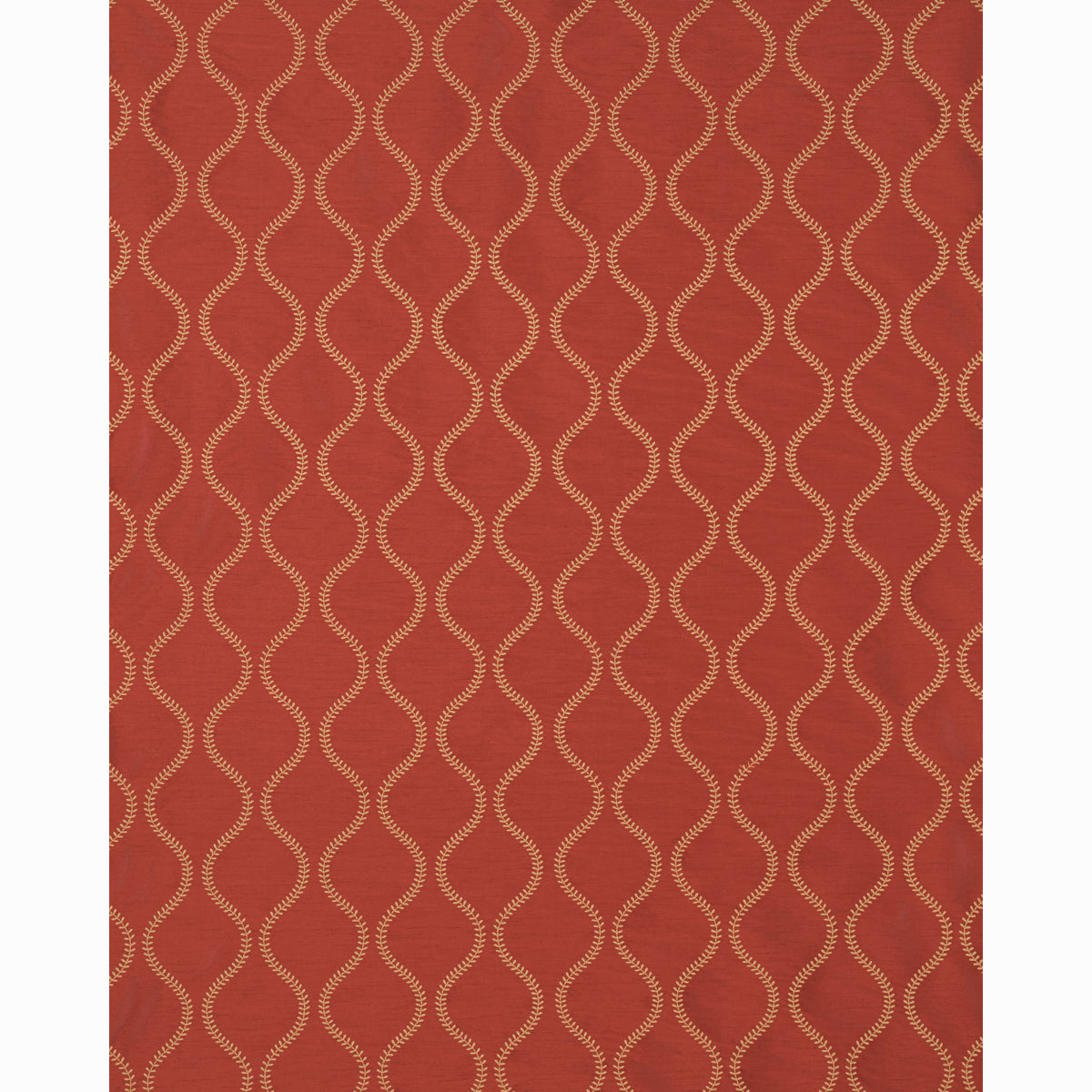 SCHUMACHER  CHROMA AGADIR EMBROIDERY EMBROIDERIES,SILKS & SATIN EMBROIDERIES,SILKS & SATIN SPICE   - 65754