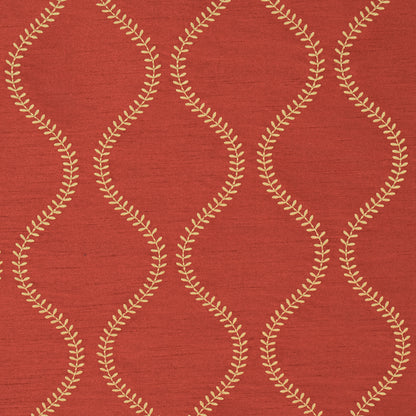 SCHUMACHER  CHROMA AGADIR EMBROIDERY EMBROIDERIES,SILKS & SATIN EMBROIDERIES,SILKS & SATIN SPICE   - 65754