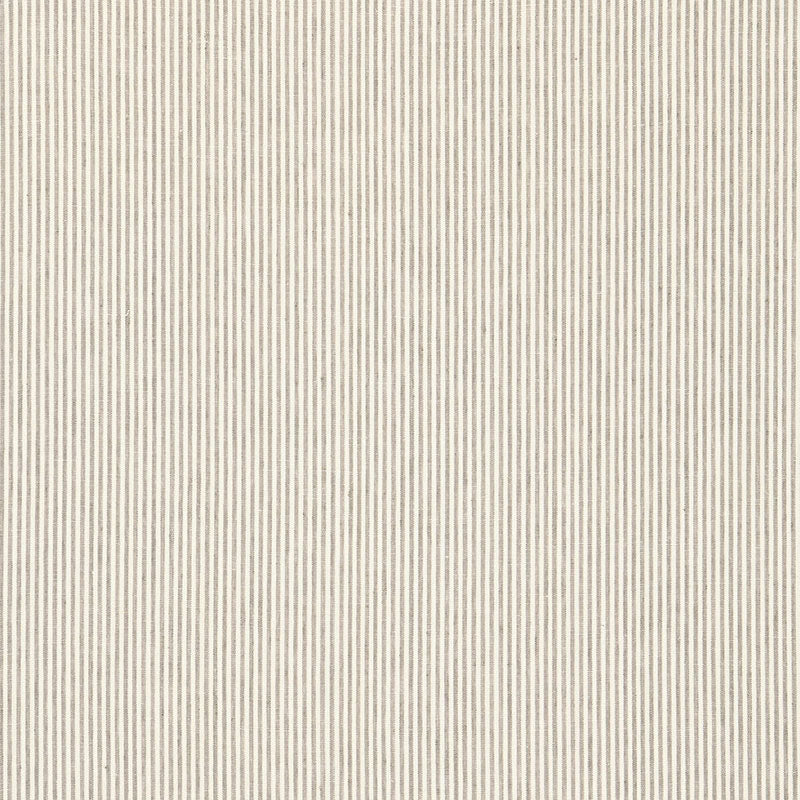 SCHUMACHER  COUNTRY CHIC WESLEY TICKING STRIPE PATTERN WOVENS PATTERN WOVENS UMBER   - 65980