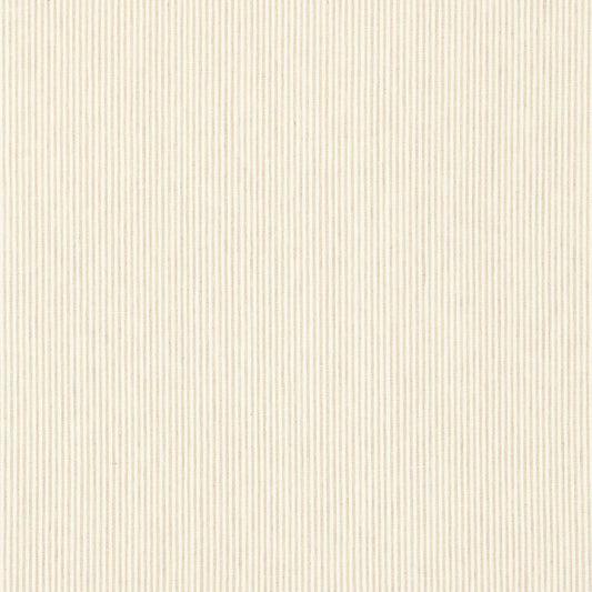 SCHUMACHER  SEA ISLAND STRIPE WESLEY TICKING STRIPE PATTERNED WOVENS PATTERNED WOVENS SAND   - 65982