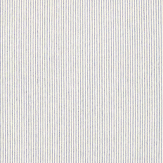 SCHUMACHER  SEA ISLAND STRIPE WESLEY TICKING STRIPE PATTERNED WOVENS PATTERNED WOVENS DELFT   - 65983