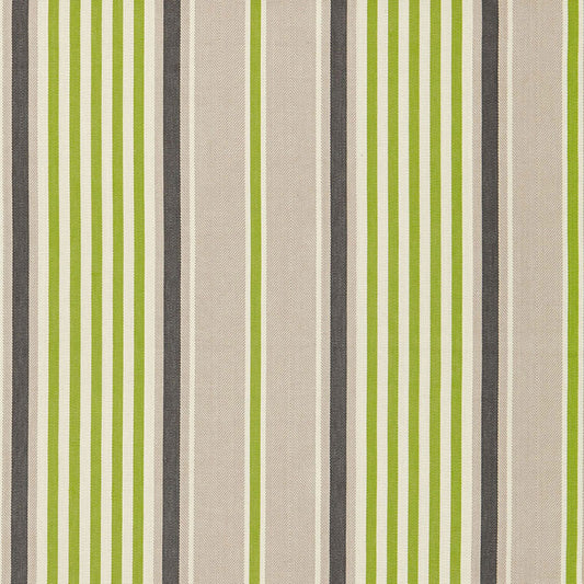SCHUMACHER  SEA ISLAND STRIPES MINZER COTTON STRIPE PATTERN WOVENS PATTERN WOVENS VERT   - 66012