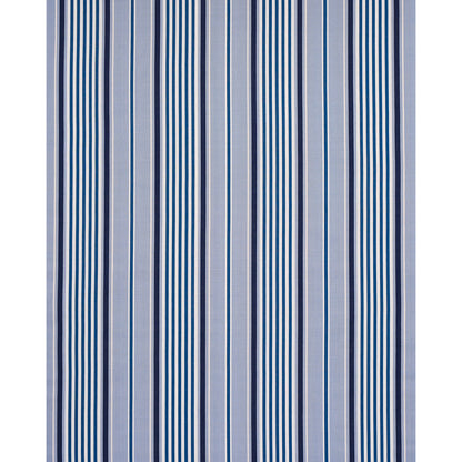 SCHUMACHER  STRIPES REVISITS MINZER COTTON STRIPE PATTERN WOVENS PATTERN WOVENS BLUE   - 66014