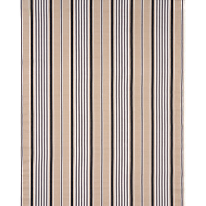 SCHUMACHER  FULL BLOOM MINZER COTTON STRIPE PATTERN WOVENS PATTERN WOVENS NEUTRAL   - 66015