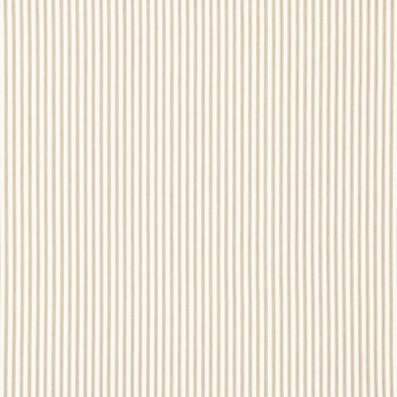 SCHUMACHER  SEA ISLAND STRIPE WELLFLEET TICKING STRIPE PATTERN WOVENS PATTERN WOVENS PEBBLE   - 66020