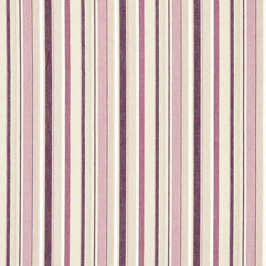 SCHUMACHER  SEA ISLAND STRIPE TYBEE STRIPE PATTERN WOVENS PATTERN WOVENS MULBERRY   - 66052
