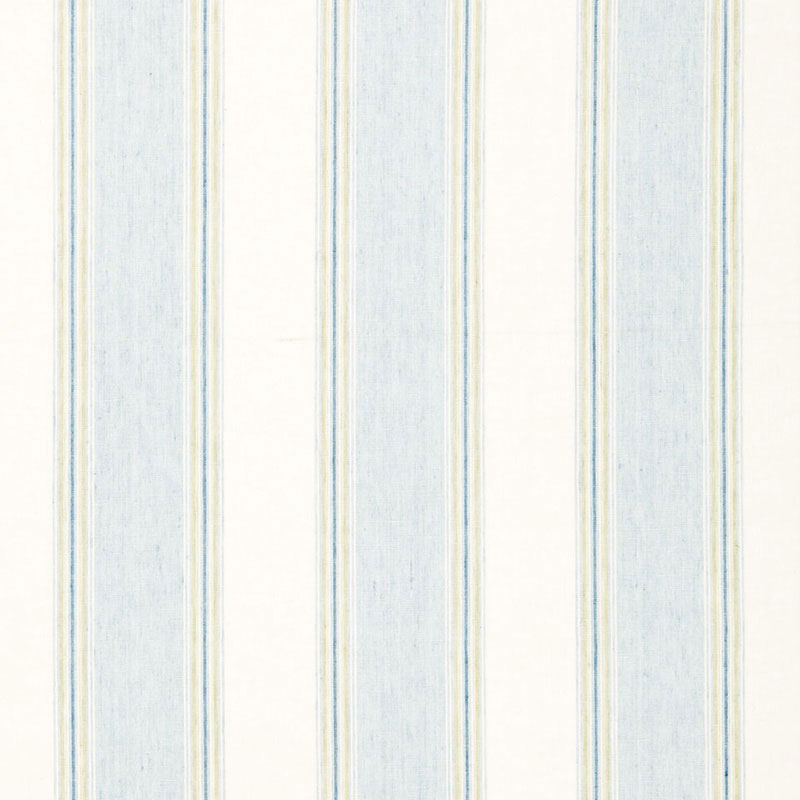 SCHUMACHER  SEA ISLAND STRIPE SAVANNAH LINEN STRIPE PATTERN WOVENS PATTERN WOVENS CHAMBRAY   - 66082