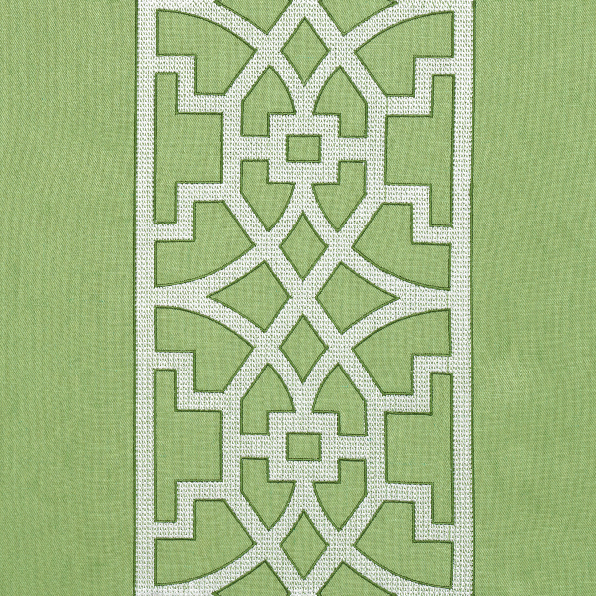 SCHUMACHER  MARY MCDONALD DON'T FRET EMBROIDERIES EMBROIDERIES LETTUCE   - 66180