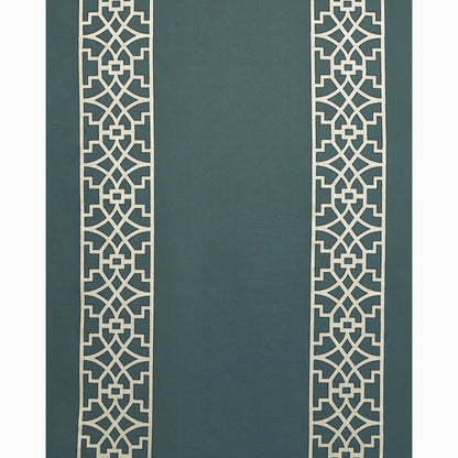 SCHUMACHER  MARY MCDONALD DON'T FRET EMBROIDERIES EMBROIDERIES BLEU MARINE   - 66181