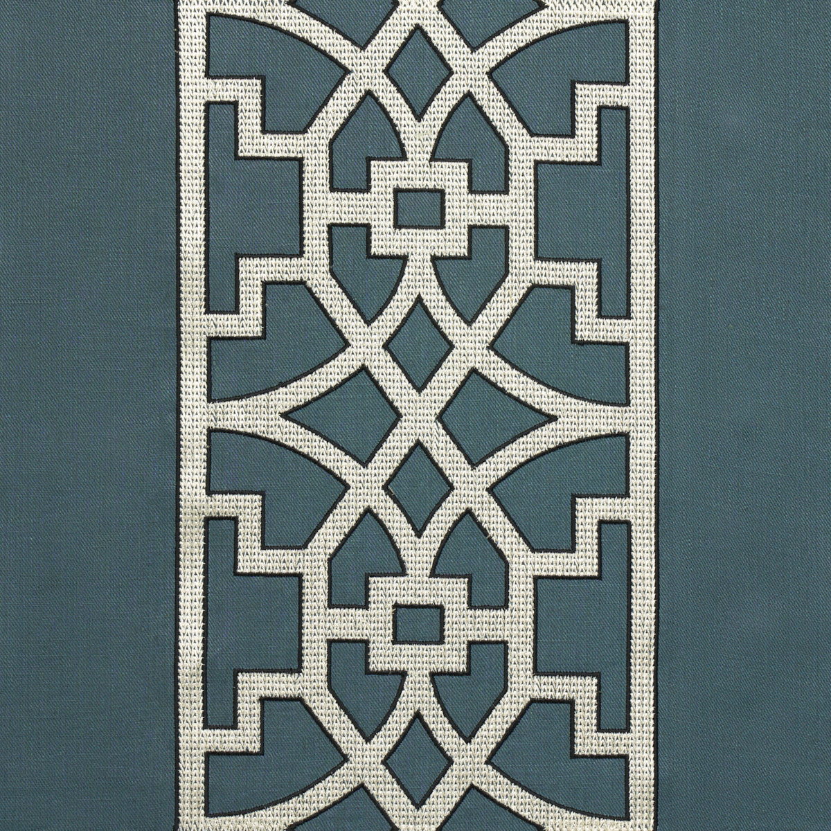 SCHUMACHER  MARY MCDONALD DON'T FRET EMBROIDERIES EMBROIDERIES BLEU MARINE   - 66181