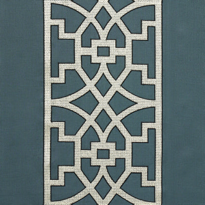 SCHUMACHER  MARY MCDONALD DON'T FRET EMBROIDERIES EMBROIDERIES BLEU MARINE   - 66181