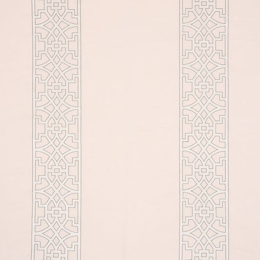 SCHUMACHER  SHEERS & CASEMENTS DON'T FRET EMBROIDERIES EMBROIDERIES BLUSH CONCH   - 66183