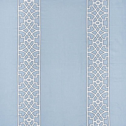 SCHUMACHER  SHEERS & CASEMENTS DON'T FRET EMBROIDERIES EMBROIDERIES SKY   - 66184