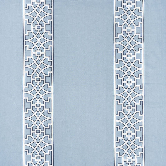 SCHUMACHER  SHEERS & CASEMENTS DON'T FRET EMBROIDERIES EMBROIDERIES SKY   - 66184