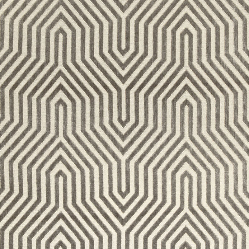 SCHUMACHER FABRIC  MARY MCDONALD VANDERBILT VELVET   DOVE   - 66190