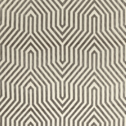 SCHUMACHER FABRIC  MARY MCDONALD VANDERBILT VELVET   DOVE   - 66190