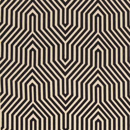 SCHUMACHER FABRIC  MARY MCDONALD VANDERBILT VELVET   Noir   - 66192