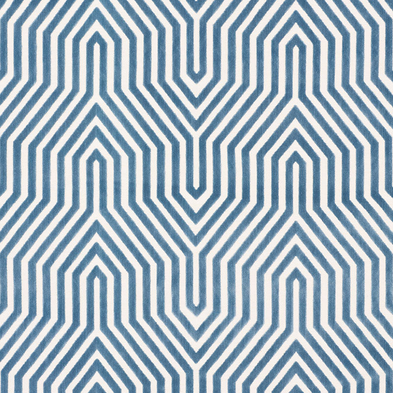 SCHUMACHER  CUT & PATTERNED VELVETS VANDERBILT VELVET VELVETS,CUT VELVET,HIGH PERFORMANCE VELVETS,CUT VELVET,HIGH PERFORMANCE MARINE   - 66195