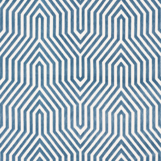 SCHUMACHER  CUT & PATTERNED VELVETS VANDERBILT VELVET VELVETS,CUT VELVET,HIGH PERFORMANCE VELVETS,CUT VELVET,HIGH PERFORMANCE MARINE   - 66195