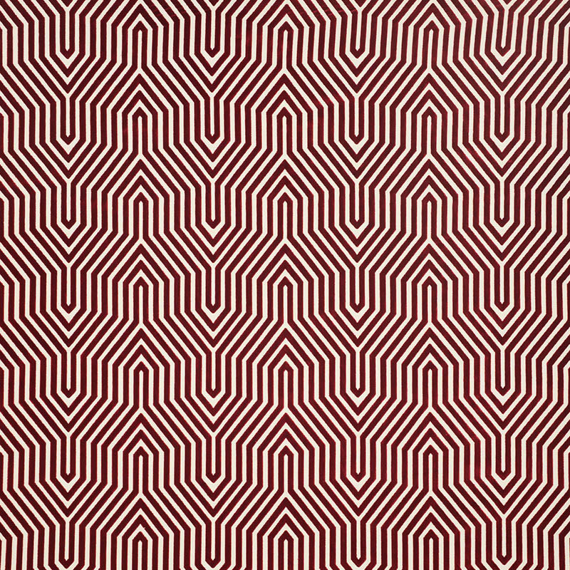 SCHUMACHER  CUT & PATTERNED VELVETS VANDERBILT VELVET VELVETS,CUT VELVET,HIGH PERFORMANCE VELVETS,CUT VELVET,HIGH PERFORMANCE GARNET   - 66196