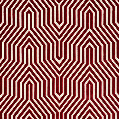 SCHUMACHER  CUT & PATTERNED VELVETS VANDERBILT VELVET VELVETS,CUT VELVET,HIGH PERFORMANCE VELVETS,CUT VELVET,HIGH PERFORMANCE GARNET   - 66196