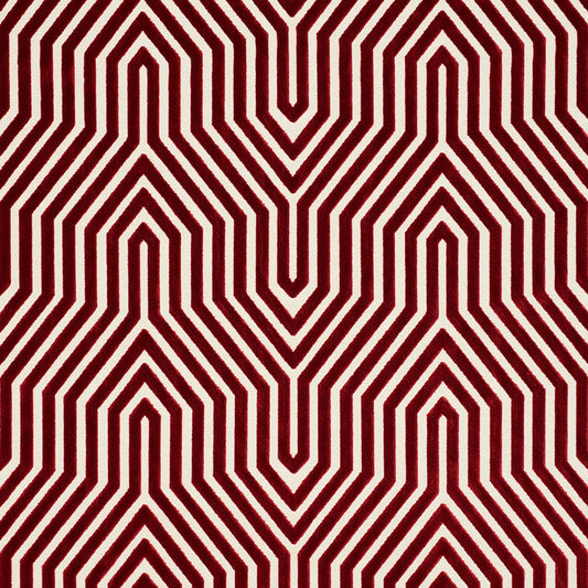 SCHUMACHER  CUT & PATTERNED VELVETS VANDERBILT VELVET VELVETS,CUT VELVET,HIGH PERFORMANCE VELVETS,CUT VELVET,HIGH PERFORMANCE GARNET   - 66196