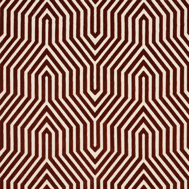 SCHUMACHER  CUT & PATTERNED VELVETS VANDERBILT VELVET VELVETS,CUT VELVET,HIGH PERFORMANCE VELVETS,CUT VELVET,HIGH PERFORMANCE RUSSET   - 66197