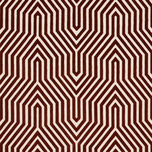 SCHUMACHER  CUT & PATTERNED VELVETS VANDERBILT VELVET VELVETS,CUT VELVET,HIGH PERFORMANCE VELVETS,CUT VELVET,HIGH PERFORMANCE RUSSET   - 66197