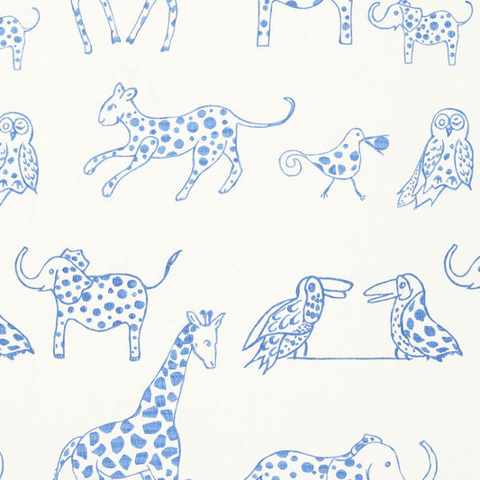 SCHUMACHER  FLIGHT OF FANCY Jungle Jubilee WOVEN WOVEN SKY   - 66251