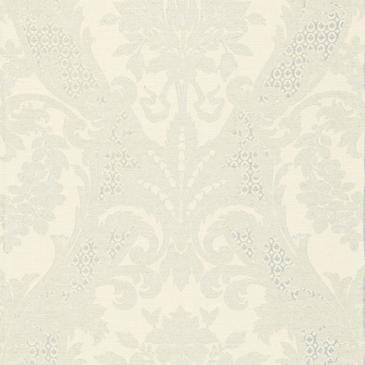SCHUMACHER  PALAZZO TOSCANA LINEN DAMASK PATTERN WOVENS PATTERN WOVENS POWDER BLUE   - 66341