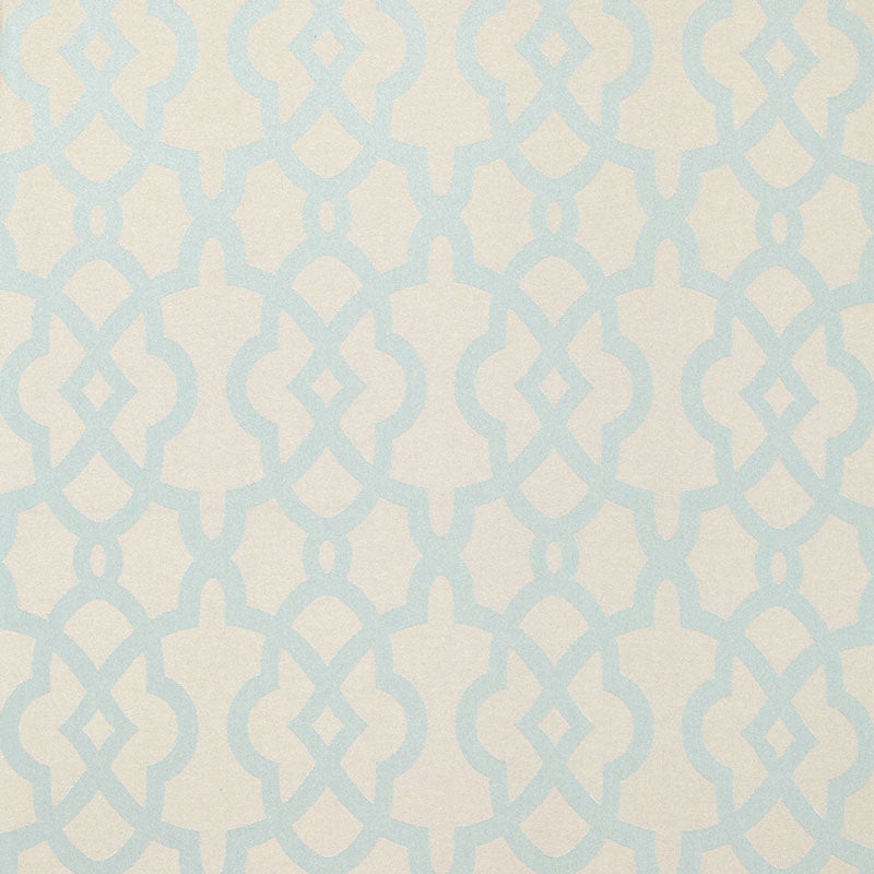 SCHUMACHER  COURTRAI LINCENT WEAVE PATTERN WOVENS PATTERN WOVENS AQUA   - 66420