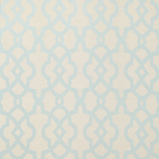 SCHUMACHER  COURTRAI LINCENT WEAVE PATTERN WOVENS PATTERN WOVENS AQUA   - 66420