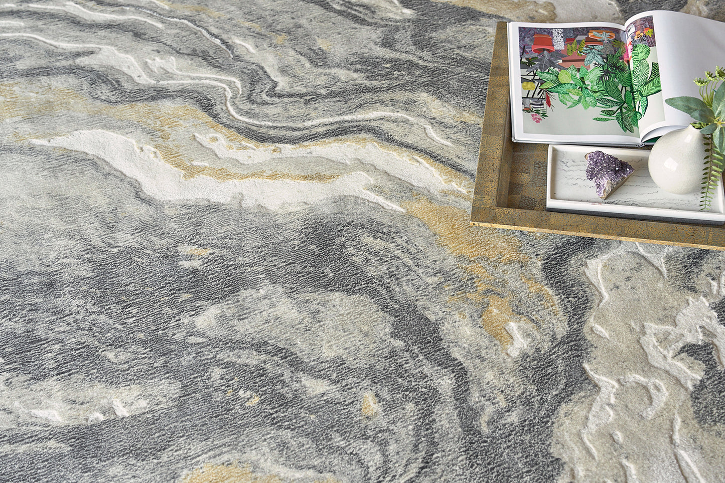 EXQUISITE RUGS   Gianni Indoor Hand Loomed    - 6648-4'X6'