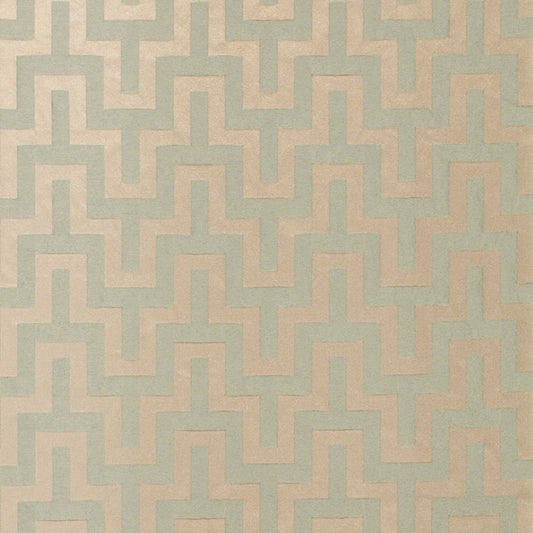 SCHUMACHER  COURTRAI MAUBRAY WEAVE PATTERN WOVENS PATTERN WOVENS AQUA   - 66551